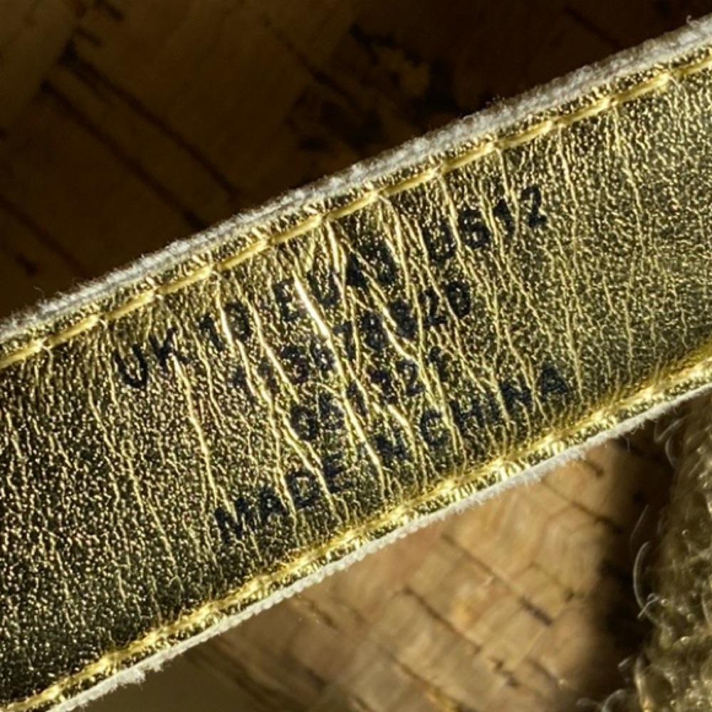 ASOS Gold Wedge - Picture 5 of 5
